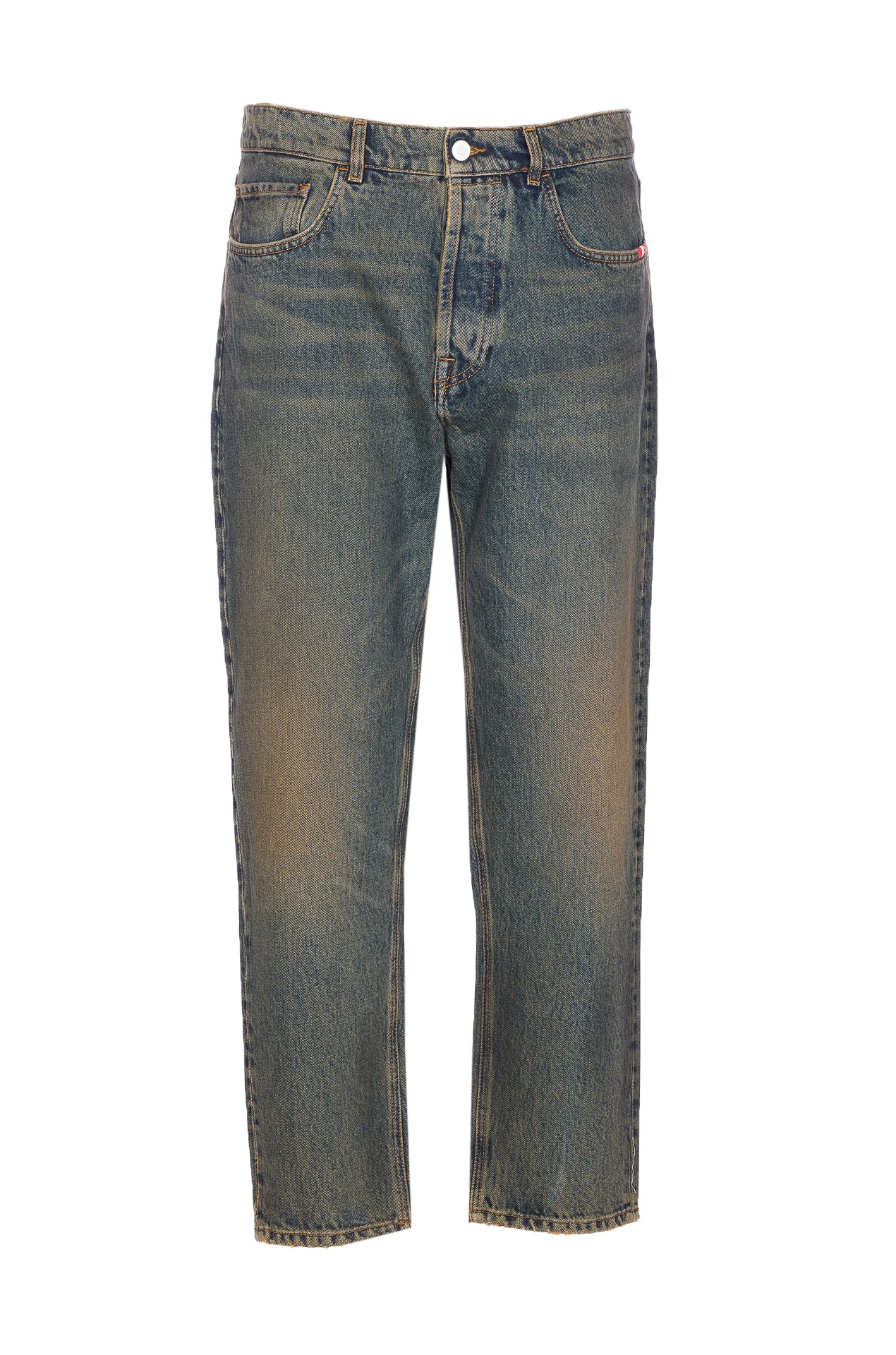 AMISH Jeans Blue Cotton