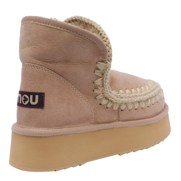 Mou Sneakers Beige Suede Leather/rubber Sole