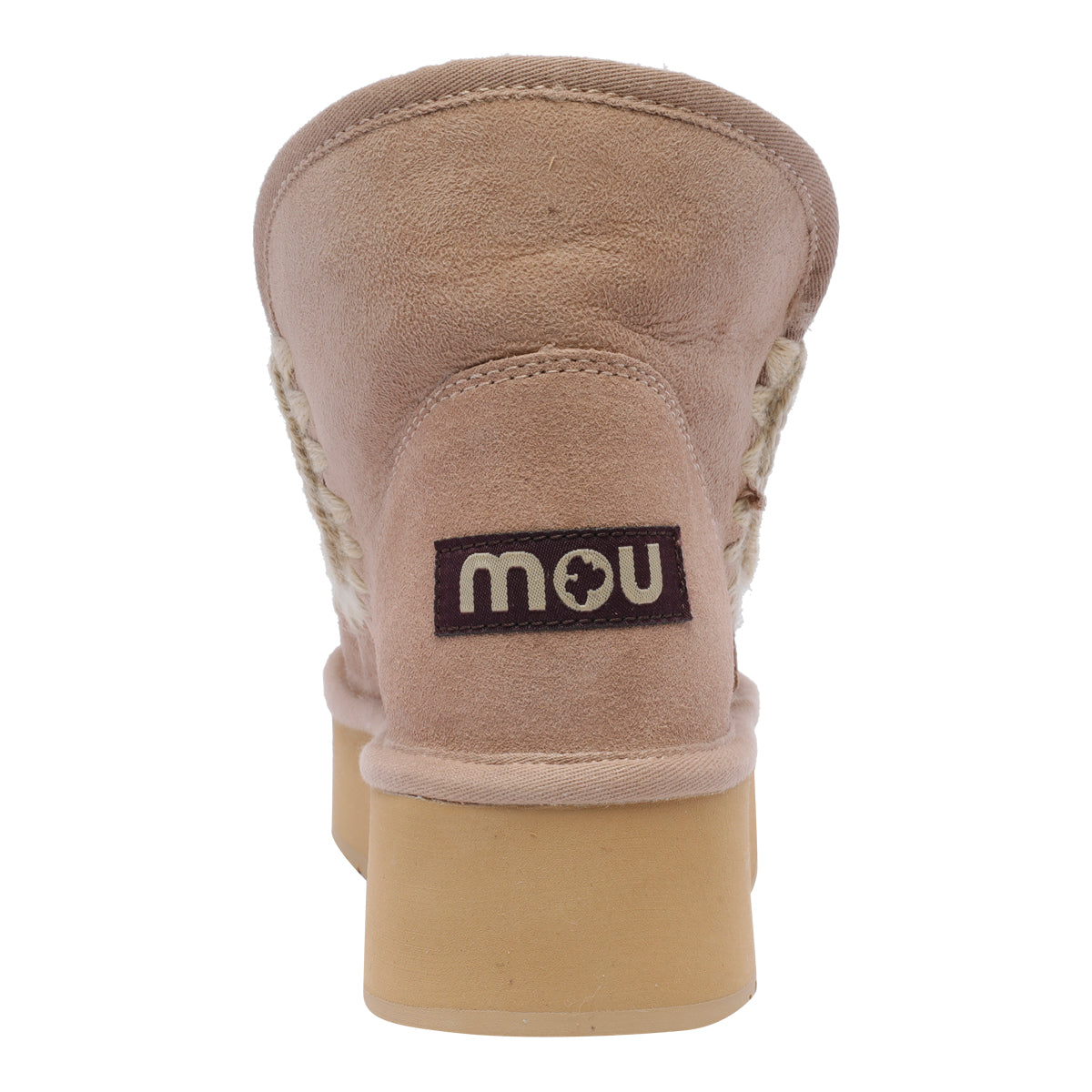 Mou Sneakers Beige Suede Leather/rubber Sole