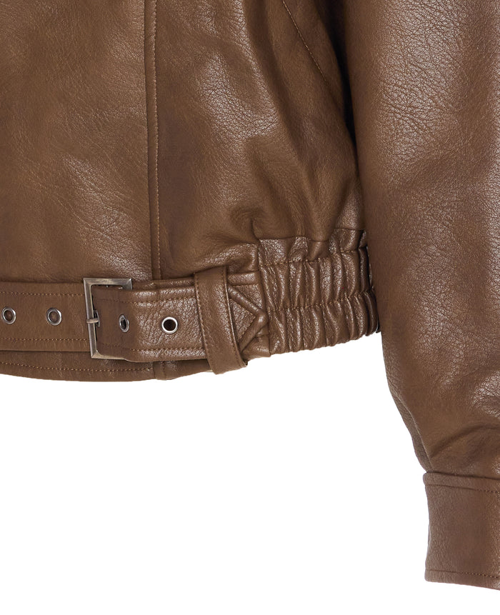 Eleh Jackets Brown Polyester