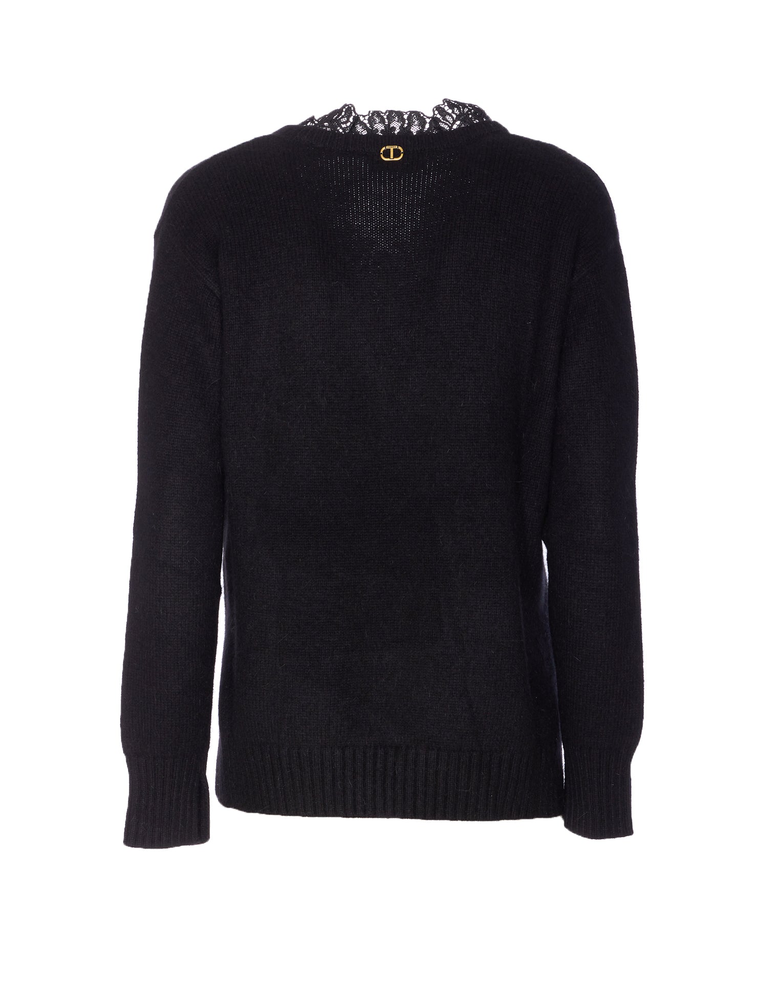 Twin-set Sweaters Black Polyamide