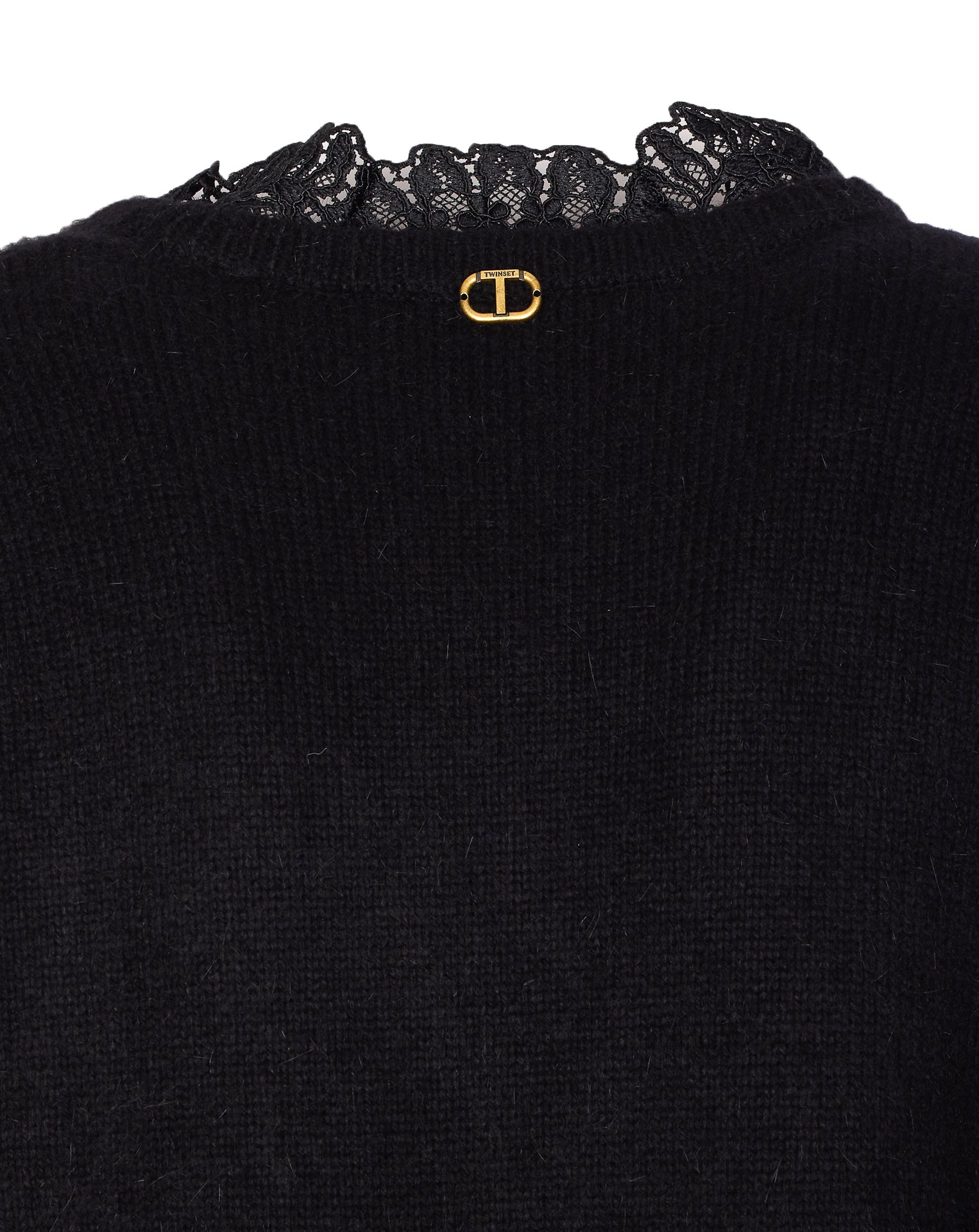 Twin-set Sweaters Black Polyamide