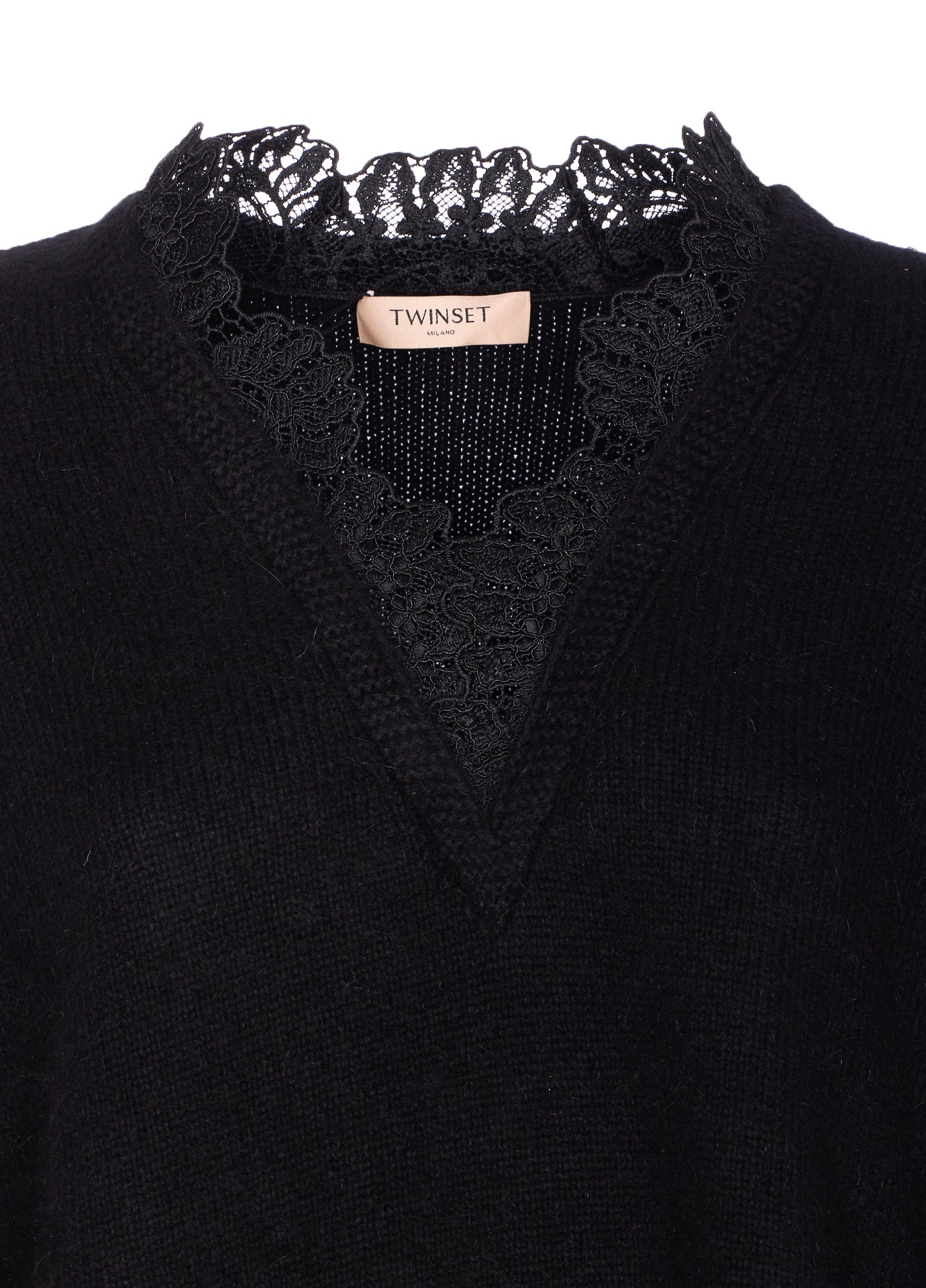 Twin-set Sweaters Black Polyamide