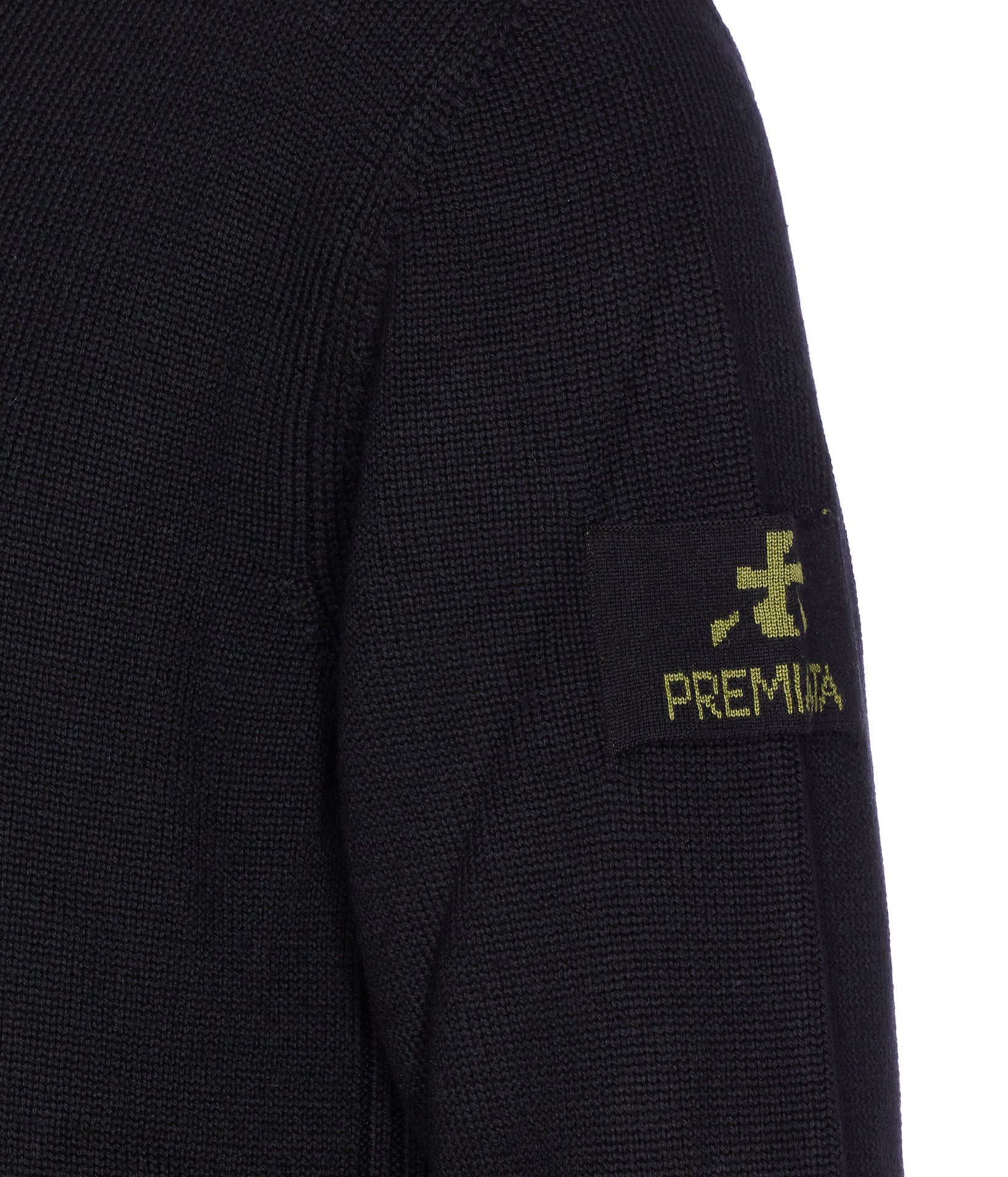 Premiata Sweaters Black Merino Wool