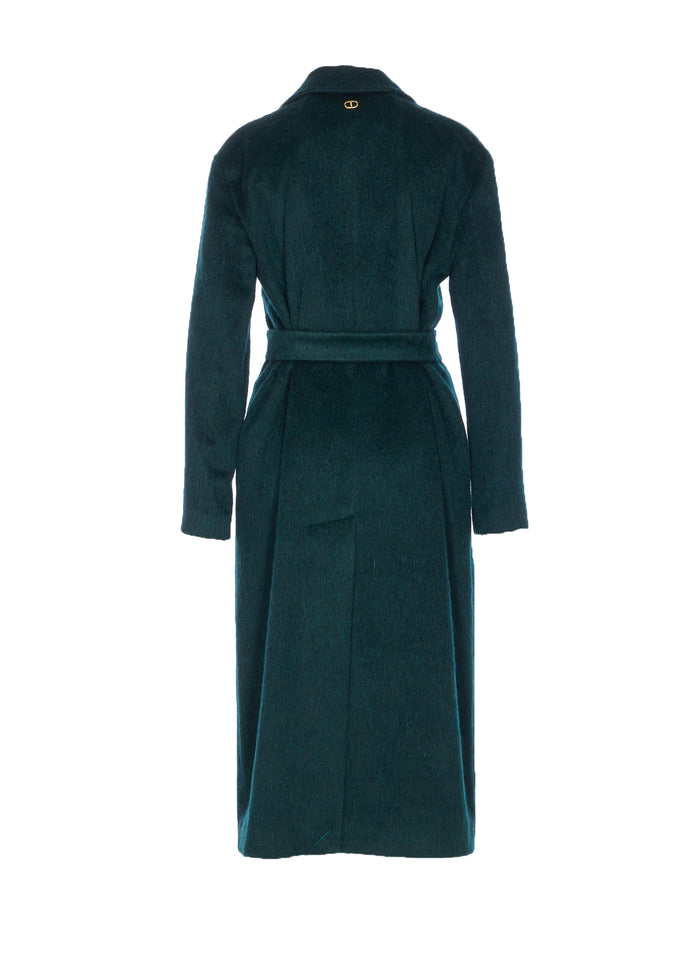 Twin-Set Coats Green Acrylic