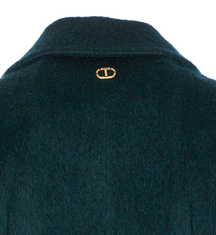 Twin-Set Coats Green Acrylic