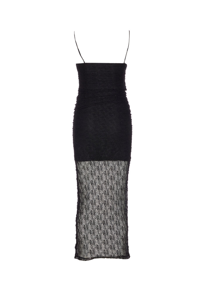Eleh Dresses Black Nylon