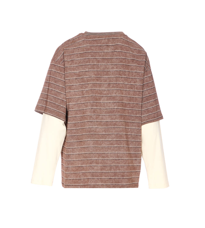 Eleh Sweaters Brown Cotton