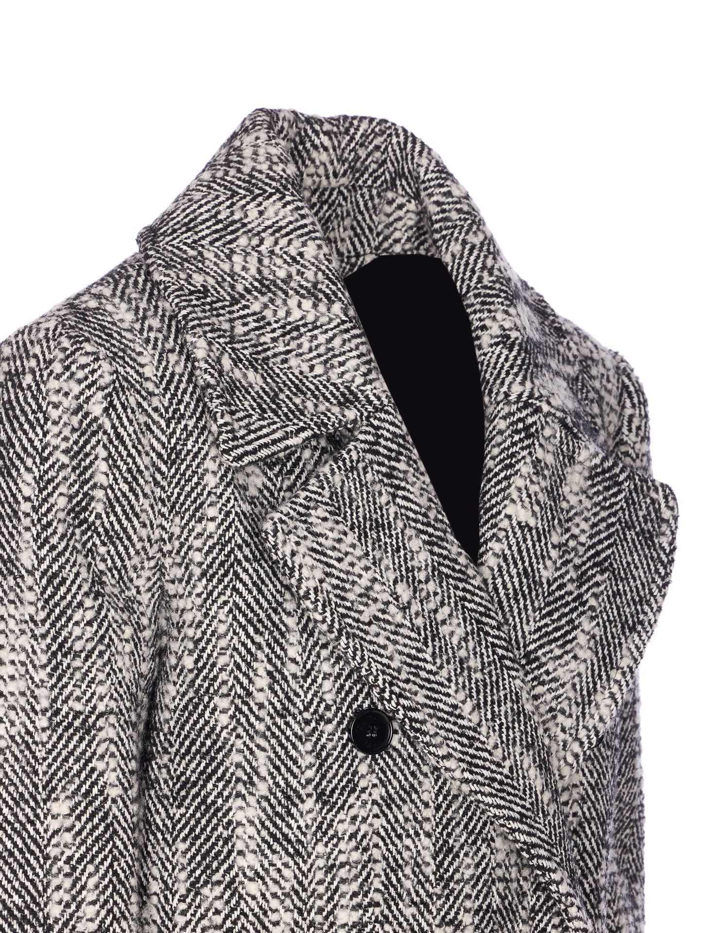 Patrizia Pepe Coats Grey Cotton