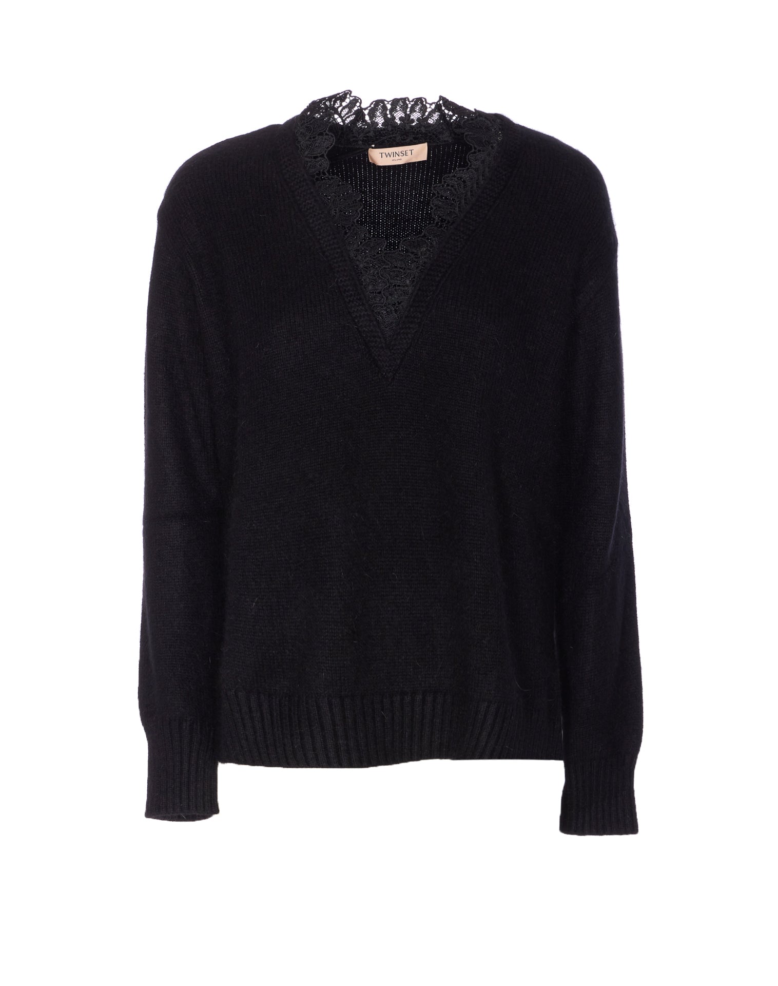 Twin-set Sweaters Black Polyamide