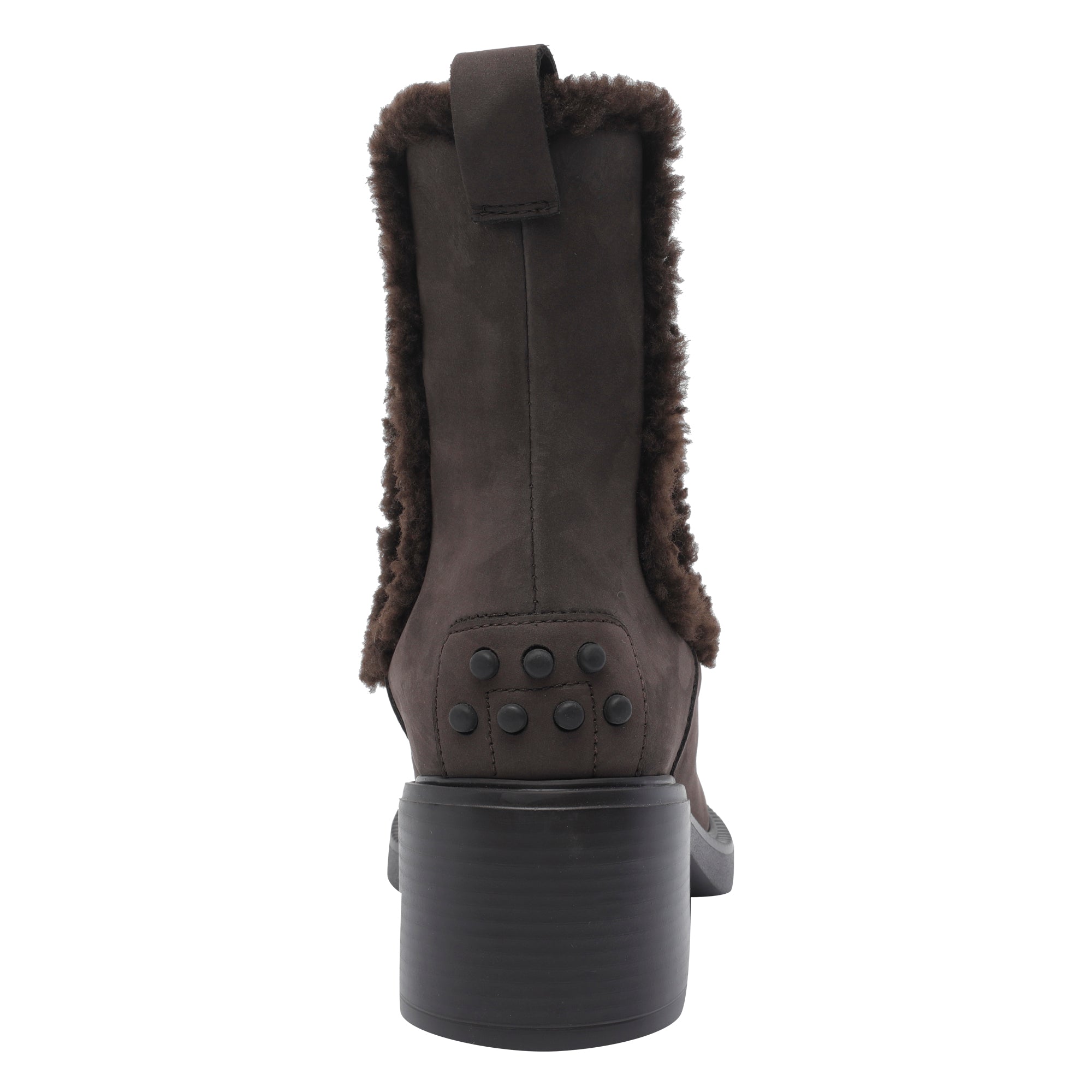 Tods Boots Brown Calf Leather/rubber Sole