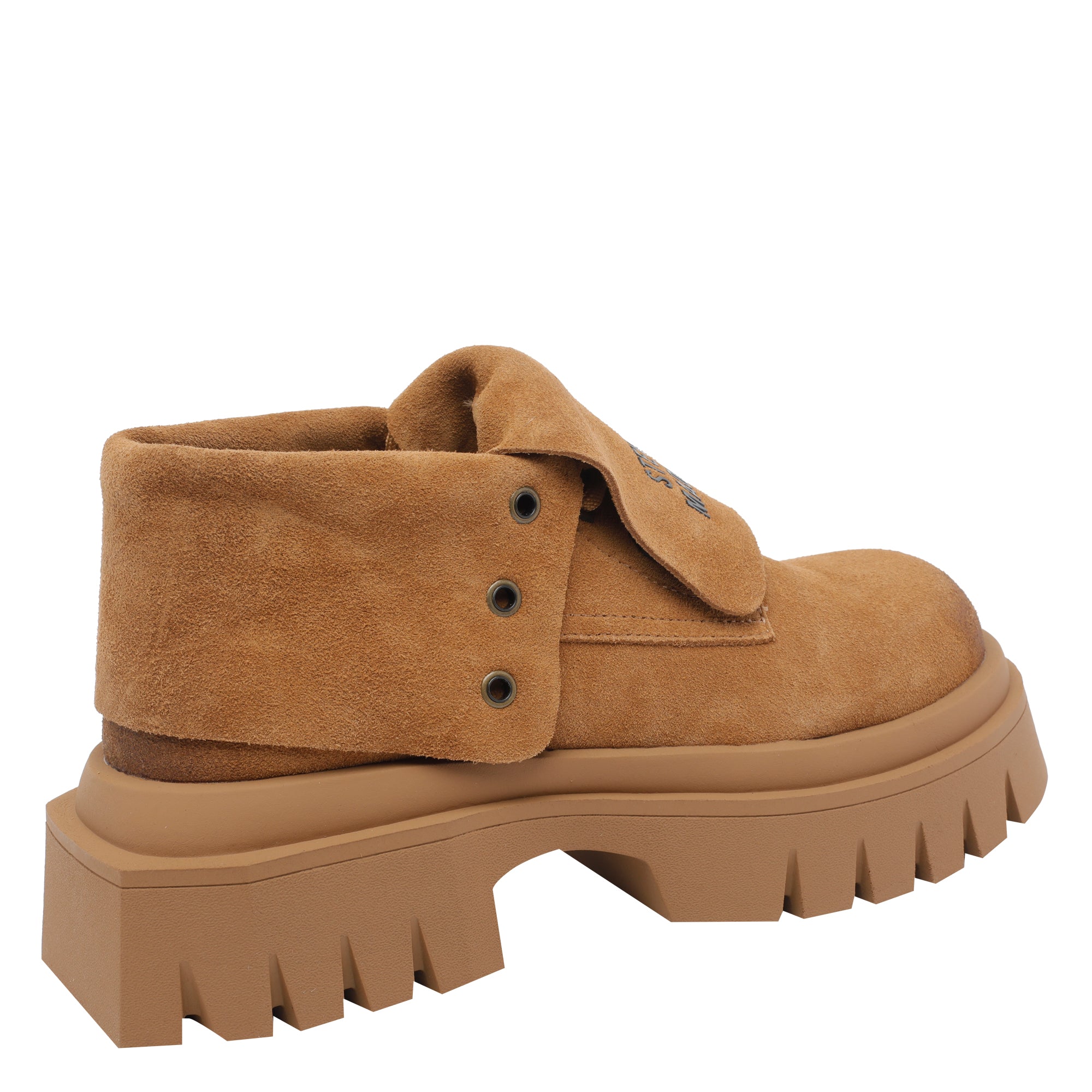 Steve Madden Boots Beige Suede Leather/rubber Sole