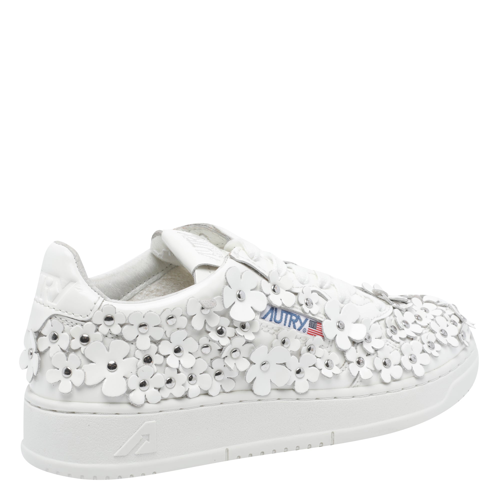 AUTRY Sneakers White Calf Leather/rubber Sole