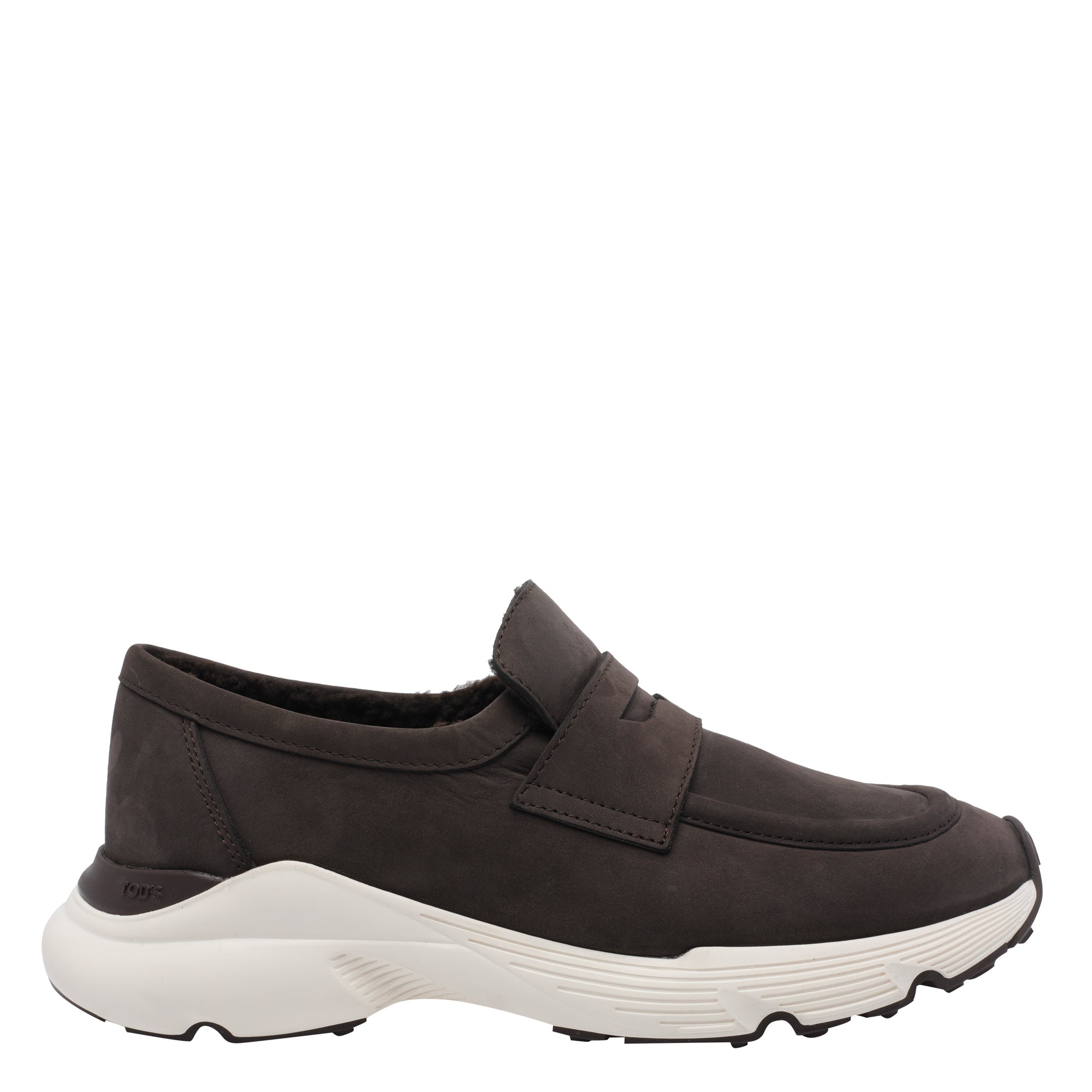 Tods Flat shoes Brown Calf Leather/rubber Sole