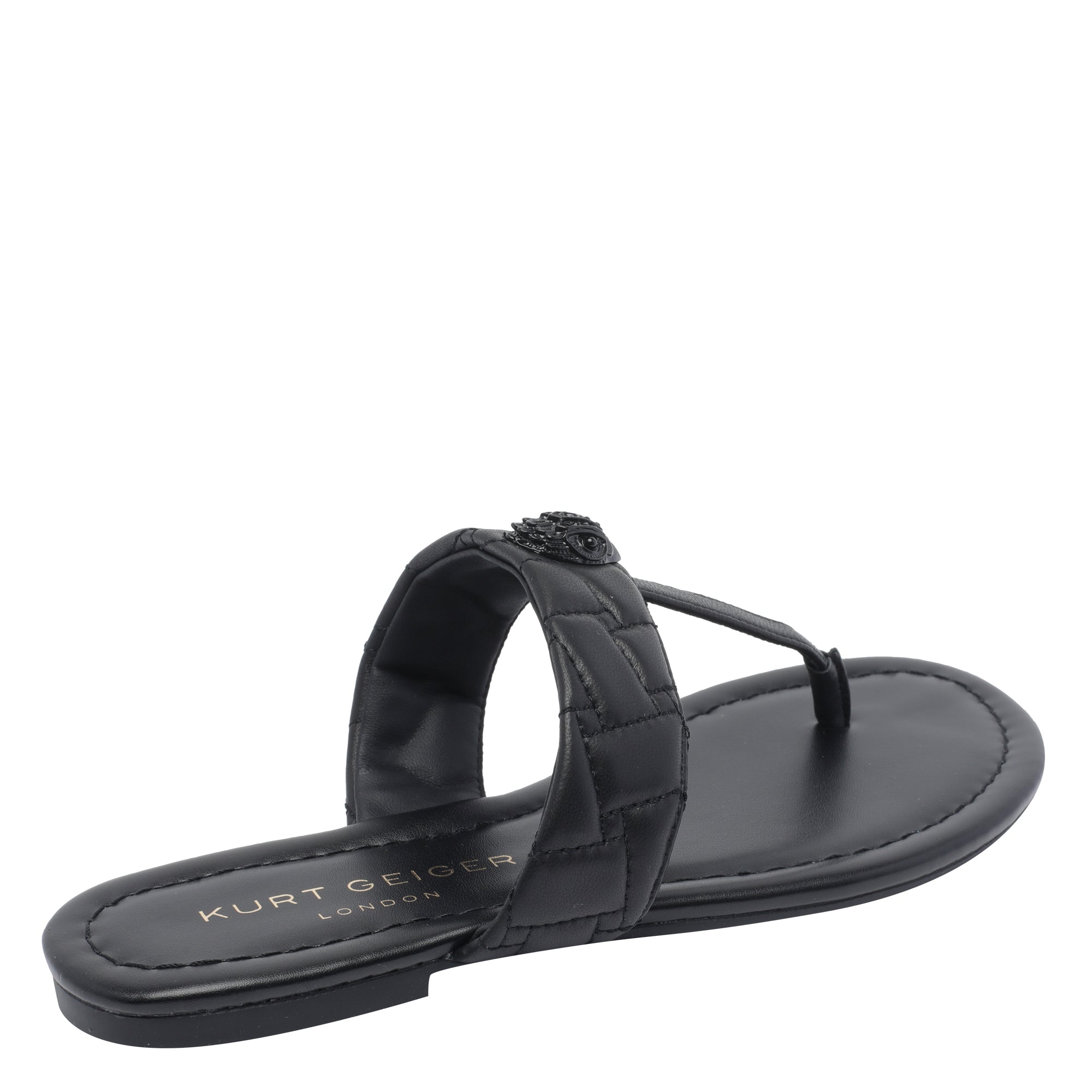 Kurt Geiger Sandals Black Calf Leather/rubber Sole