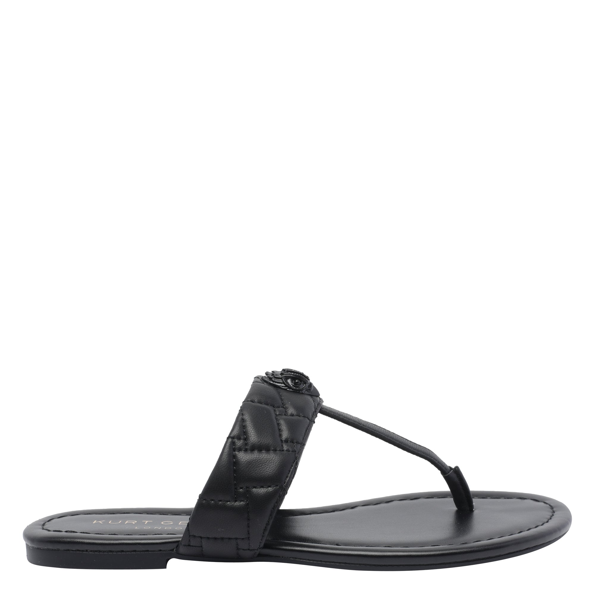 Kurt Geiger Sandals Black Calf Leather/rubber Sole