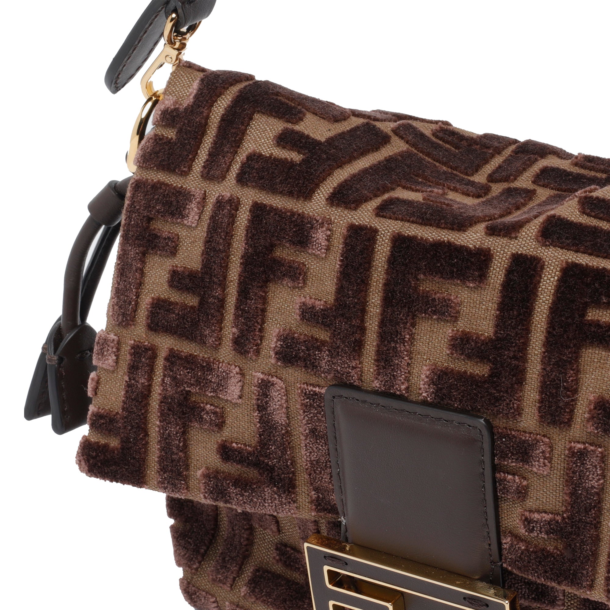 Fendi Bags Brown Fabric