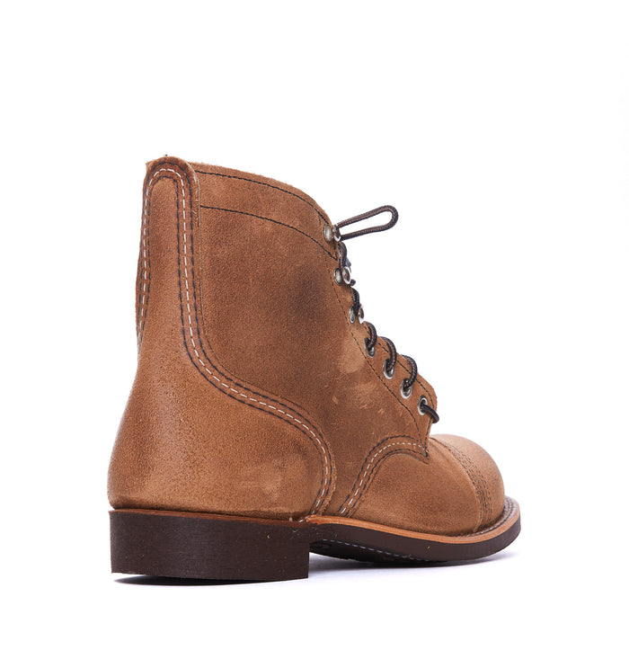 Red Wing Flat Shoes Beige Suede Leather/rubber Sole