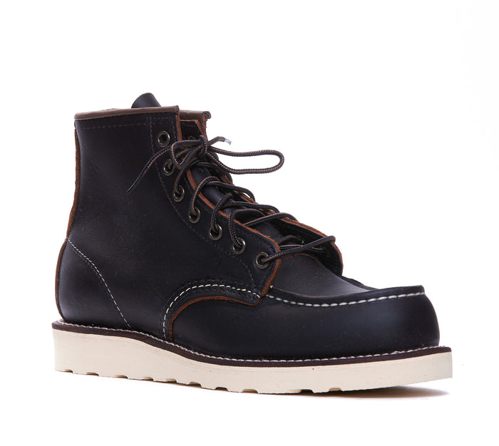 Red Wing Flat Shoes Black Calf Leather/rubber Sole