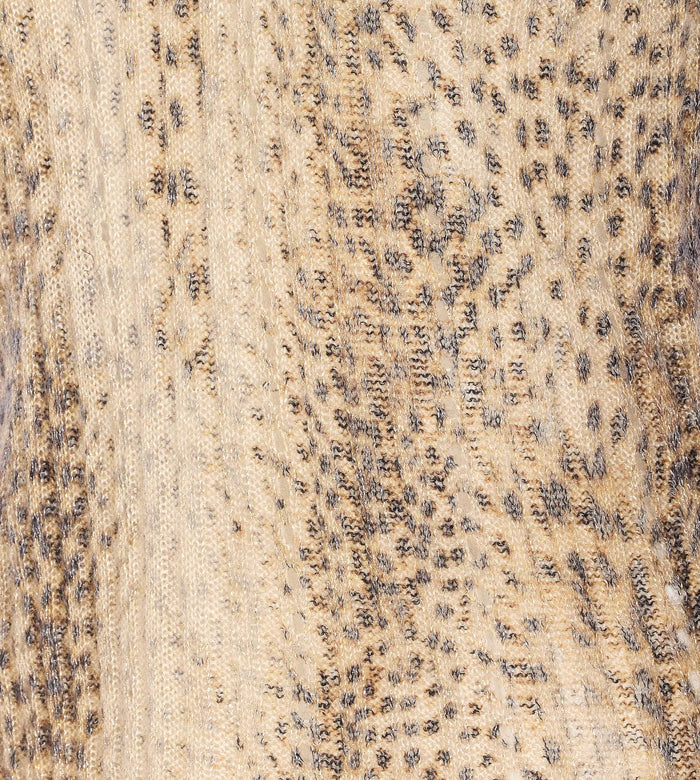 Twin-Set Sweaters Brown Metallic Polyester