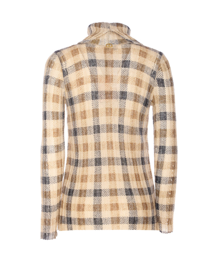 Twin-Set Sweaters Brown Metallic Polyester