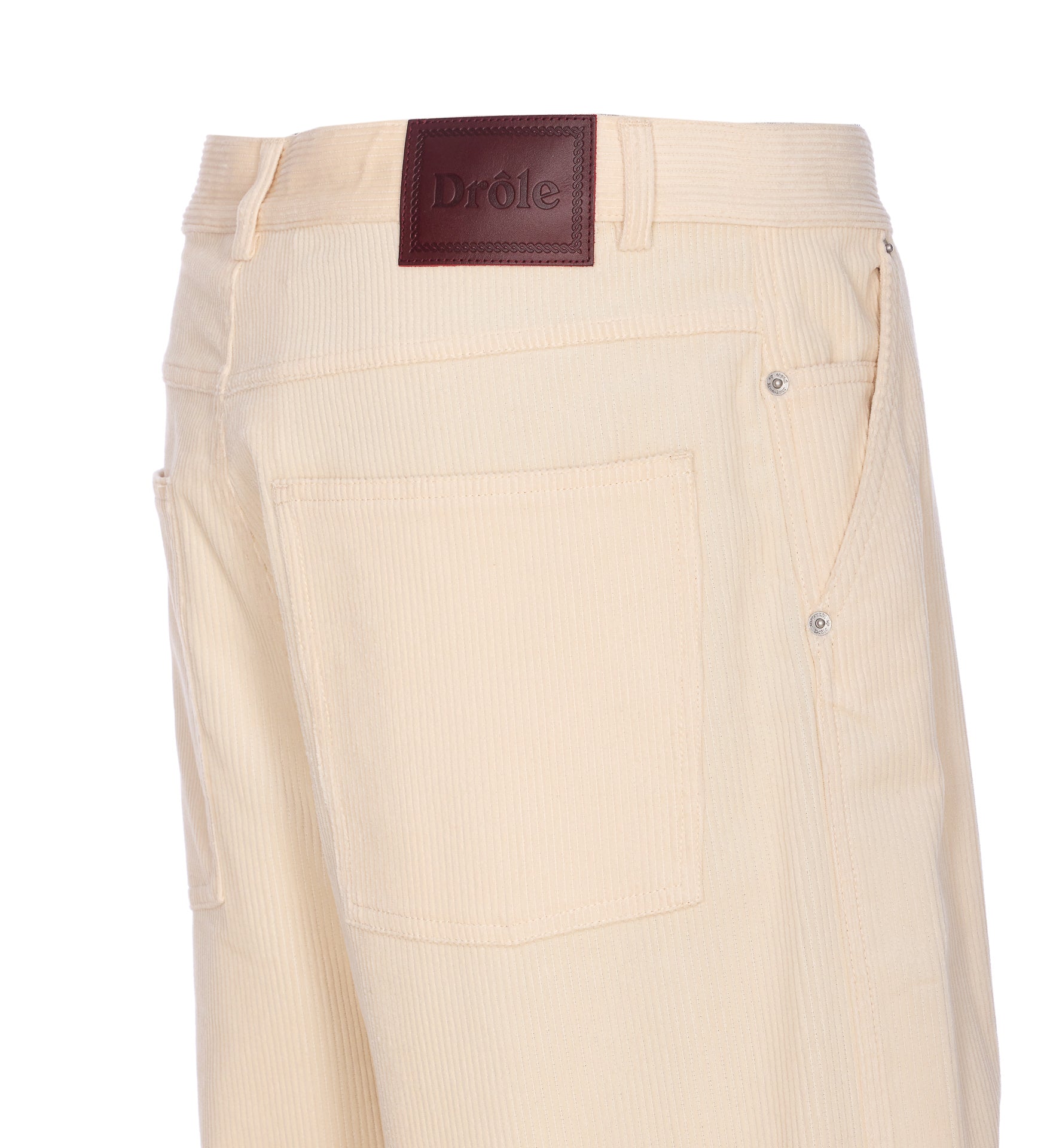DROLE DE MONSIEUR Trousers Beige Cotton