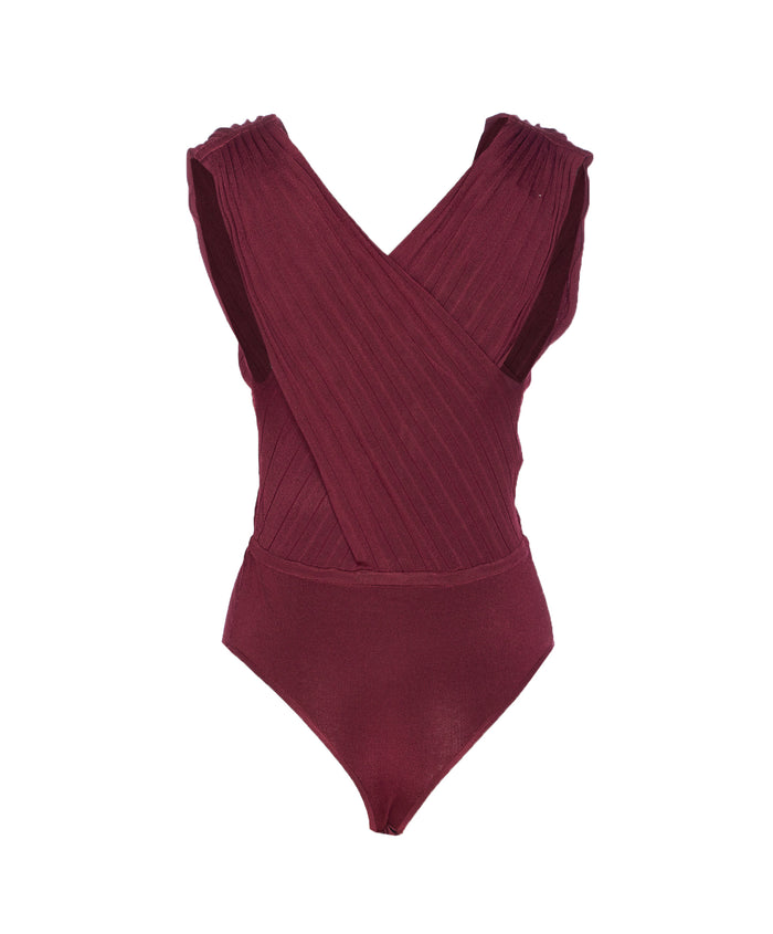 Twin-Set Top Red Viscose