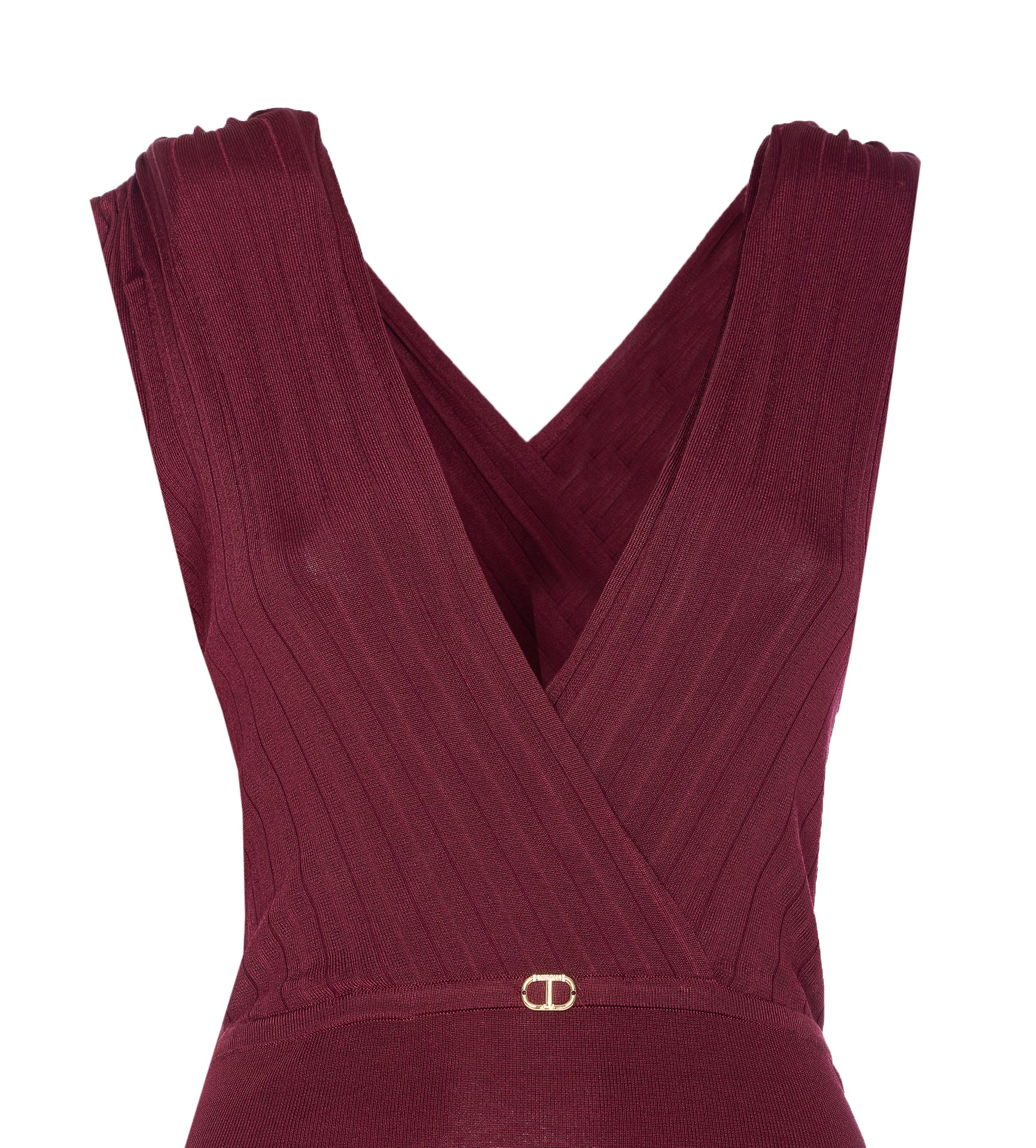Twin-Set Top Red Viscose