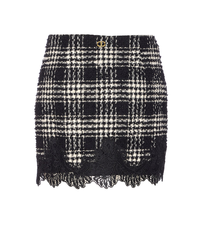 Twin-Set Skirts Black Polyester