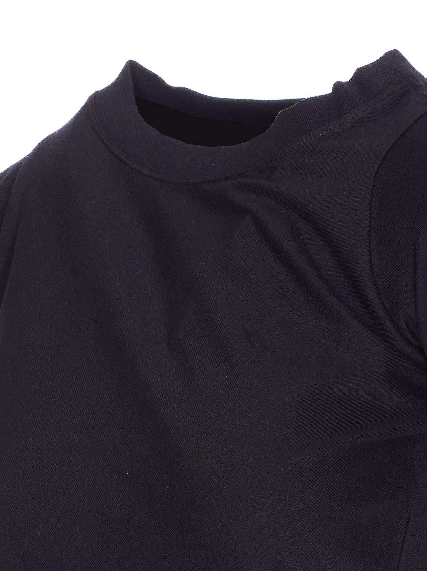 Courreges T-shirts and Polos Black Cotton