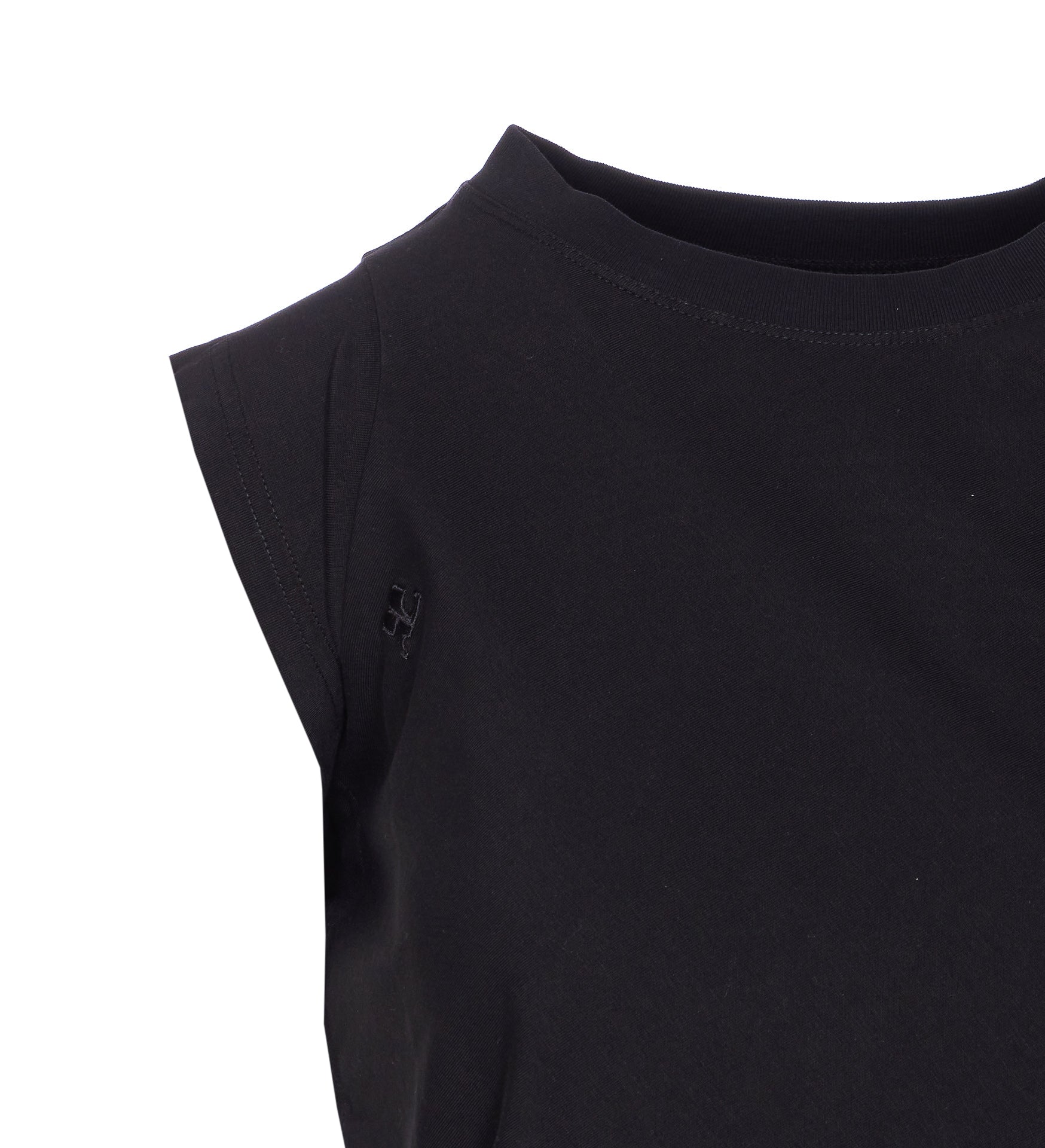 Courreges T-shirts and Polos Black Cotton