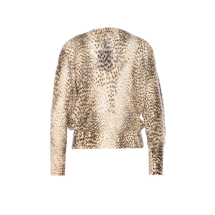 Twin-Set Sweaters Brown Polyamide