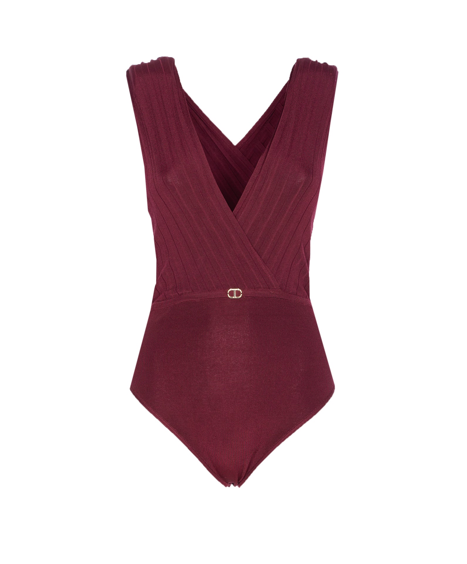Twin-Set Top Red Viscose
