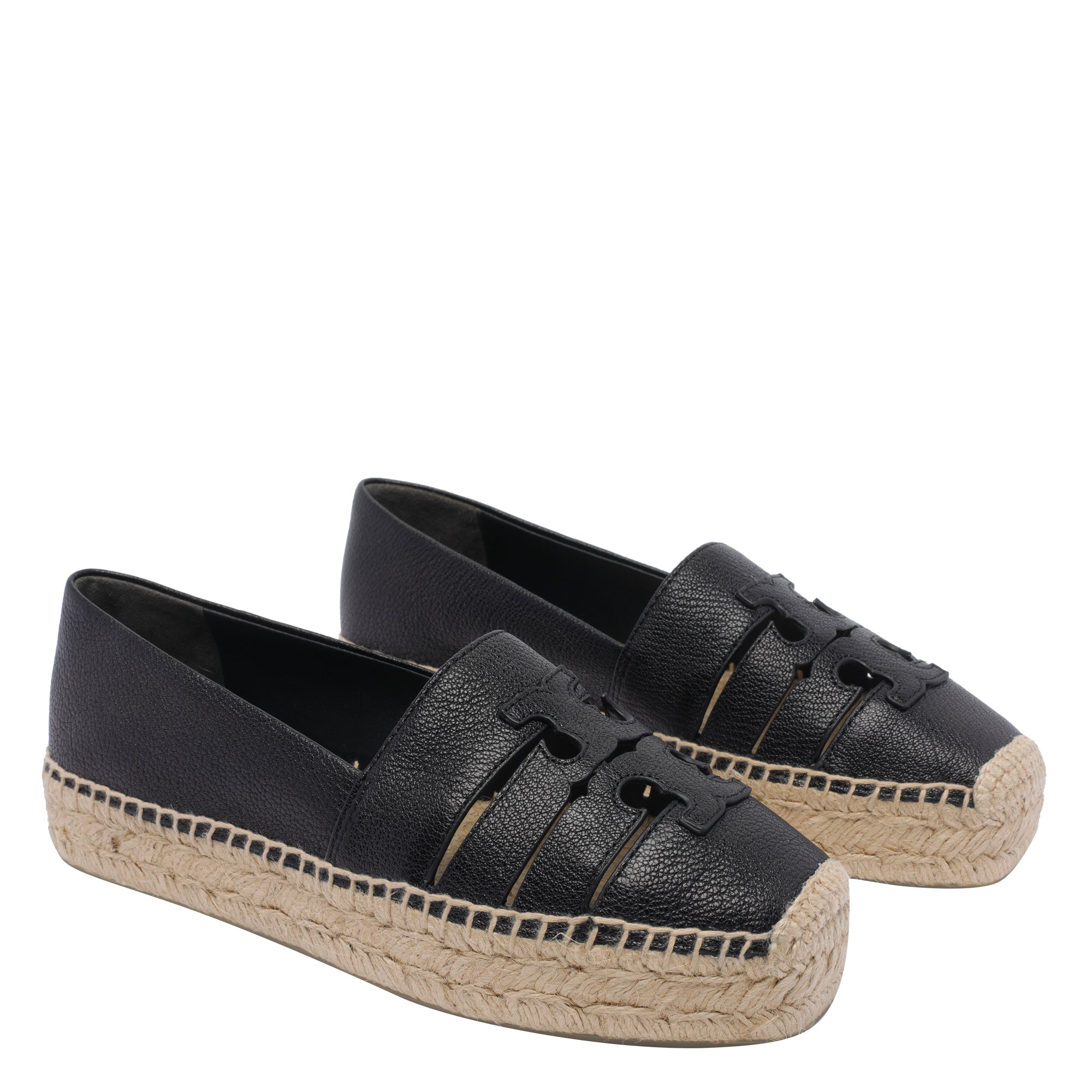 Tory Burch Flat shoes Black Calf Leather/rubber Sole