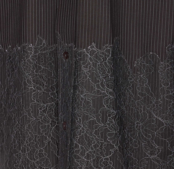 Fendi Shirts Black Virgin Wool