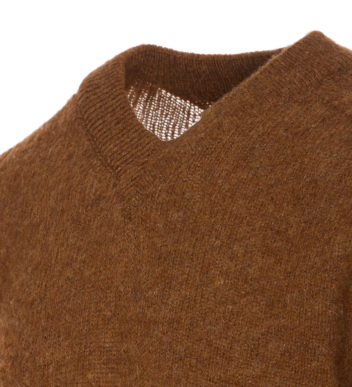 Howlin Sweaters Brown Pure Wool