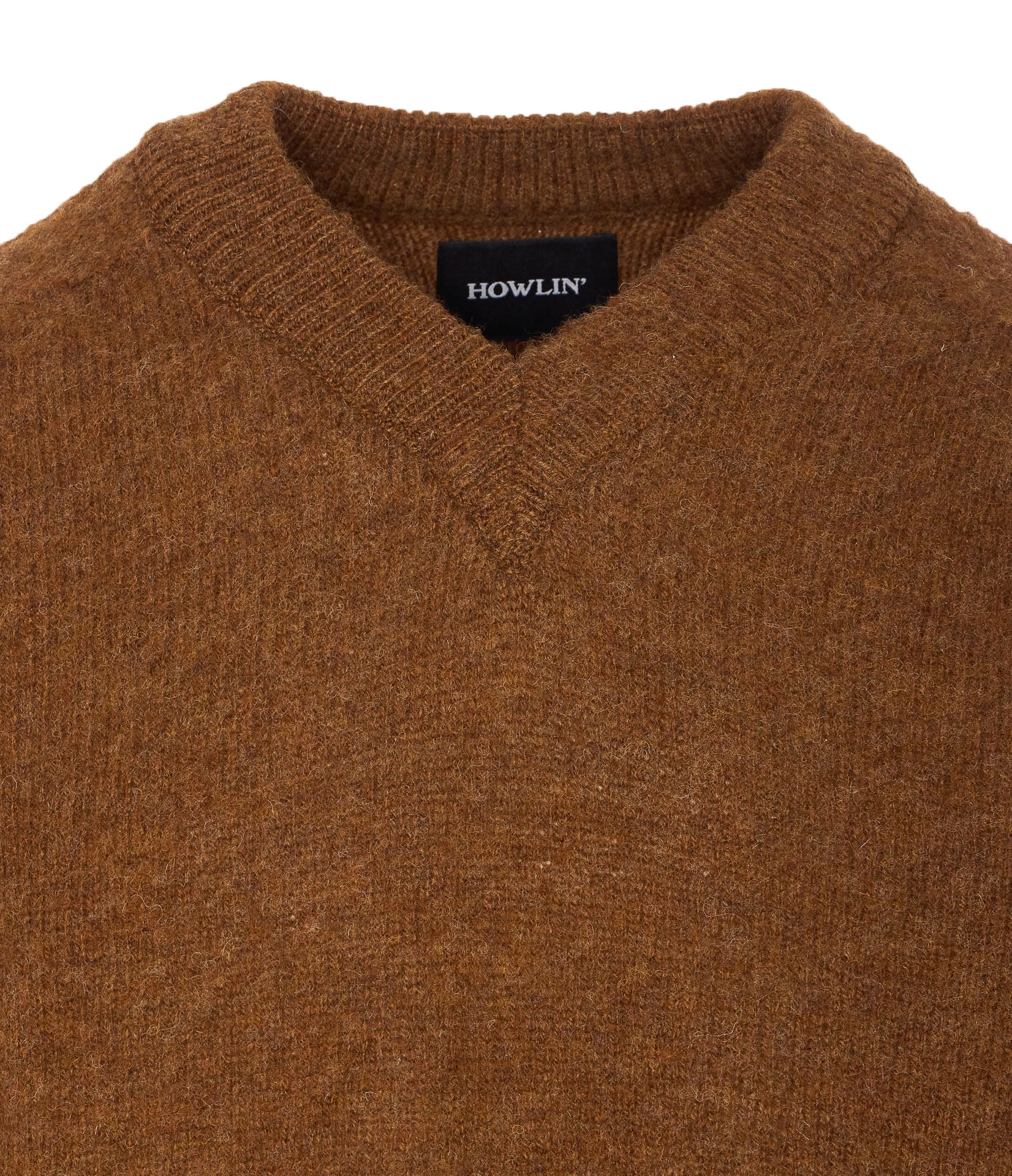 Howlin Sweaters Brown Pure Wool