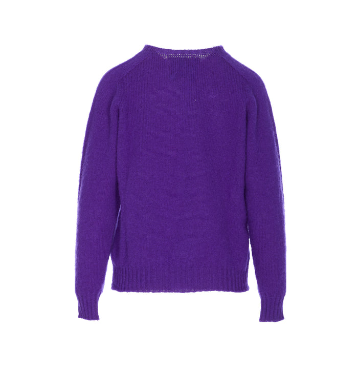 Howlin Sweaters Purple Pure Wool