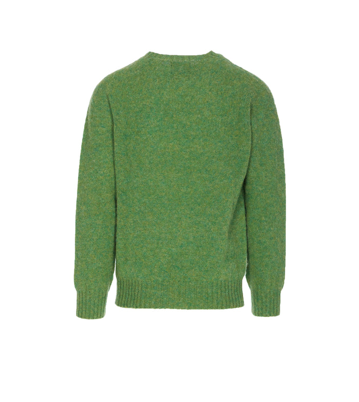 Howlin Sweaters Green Pure Wool