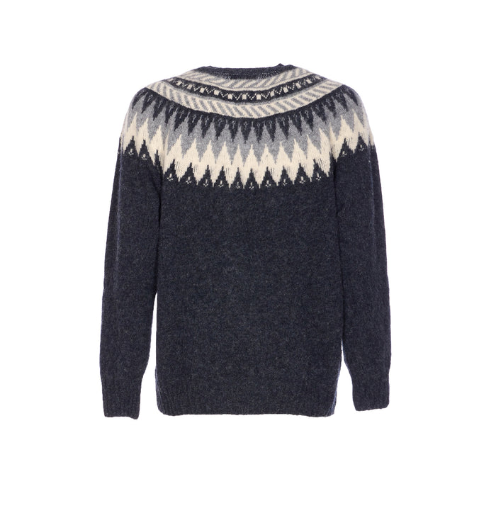 Howlin Sweaters Grey Pure Wool