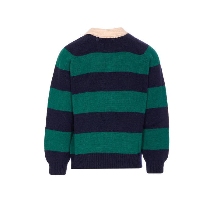 Howlin Sweaters Green Pure Wool