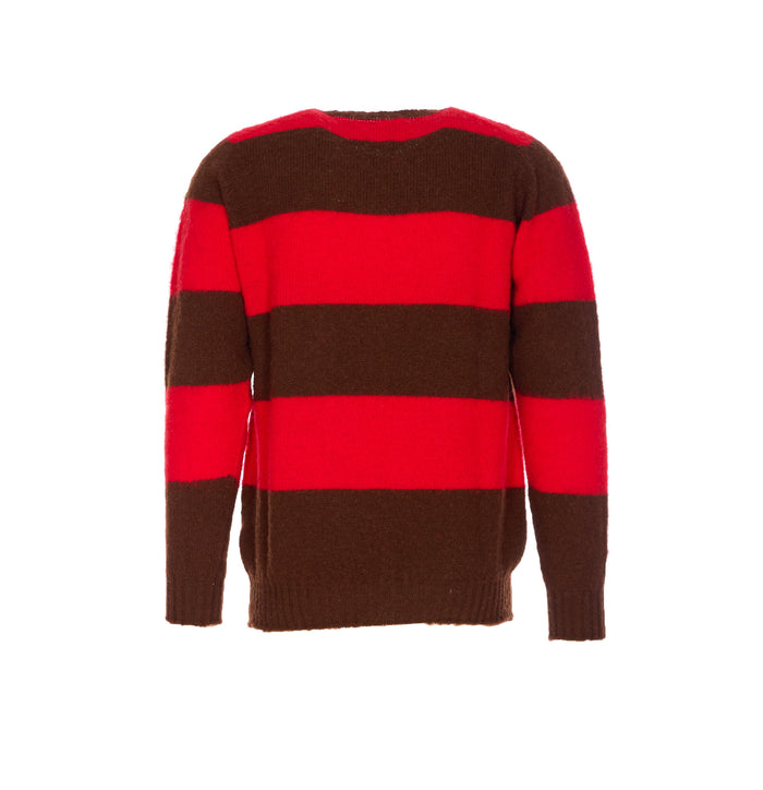 Howlin Sweaters Red Pure Wool