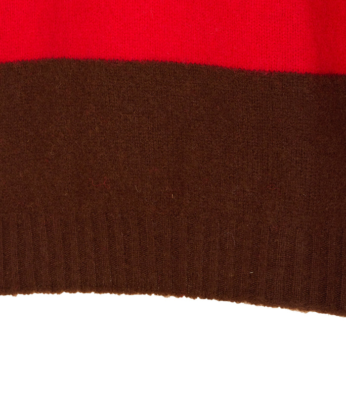 Howlin Sweaters Red Pure Wool