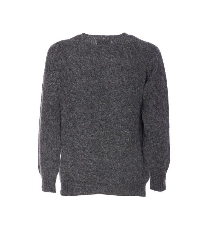 Howlin Sweaters Grey Pure Wool