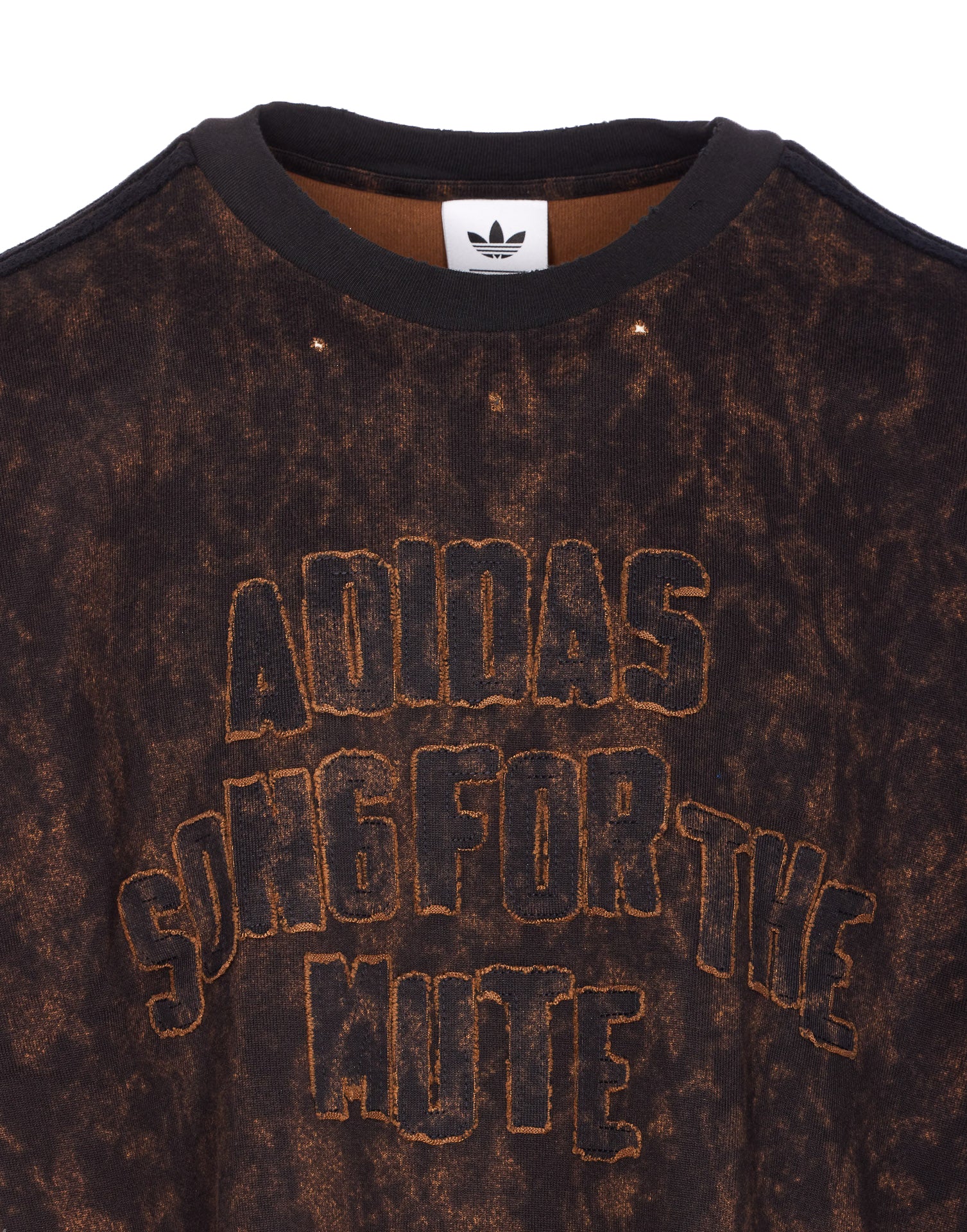 ADIDAS X SONG FOR THE MUTE T-shirts and Polos Brown Cotton