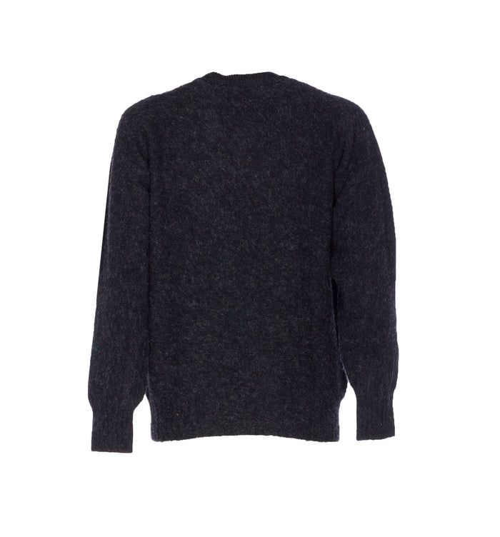 Howlin Sweaters Grey Pure Wool