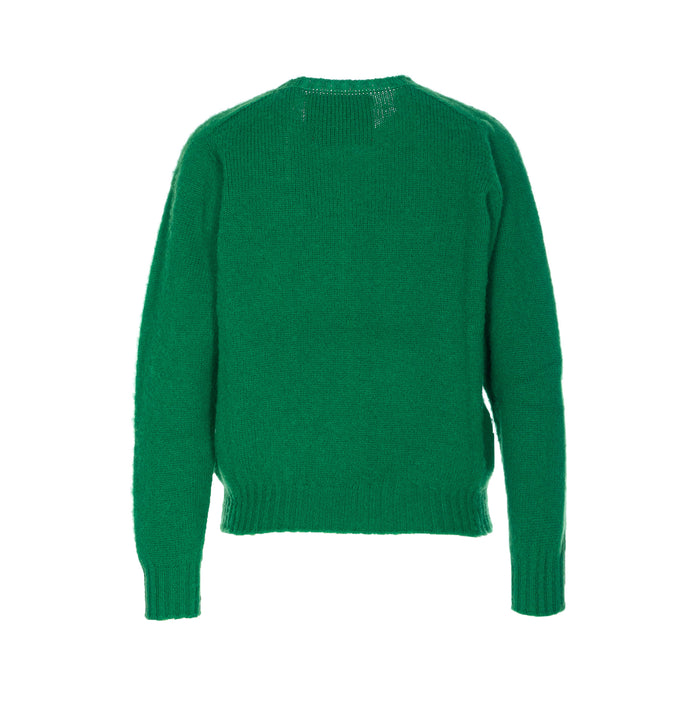 Howlin Sweaters Green Pure Wool