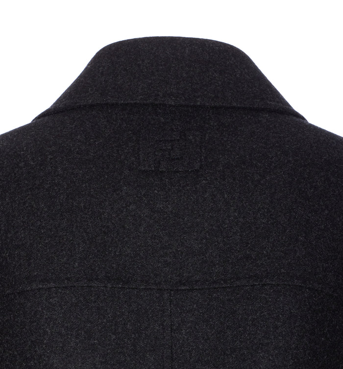 Fendi Jackets Black Virgin Wool