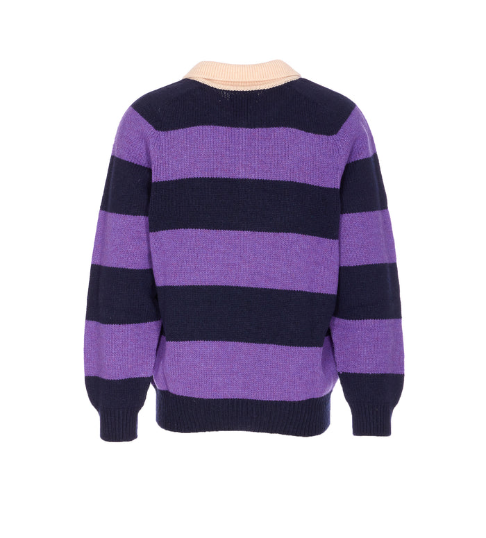 Howlin Sweaters Purple Pure Wool