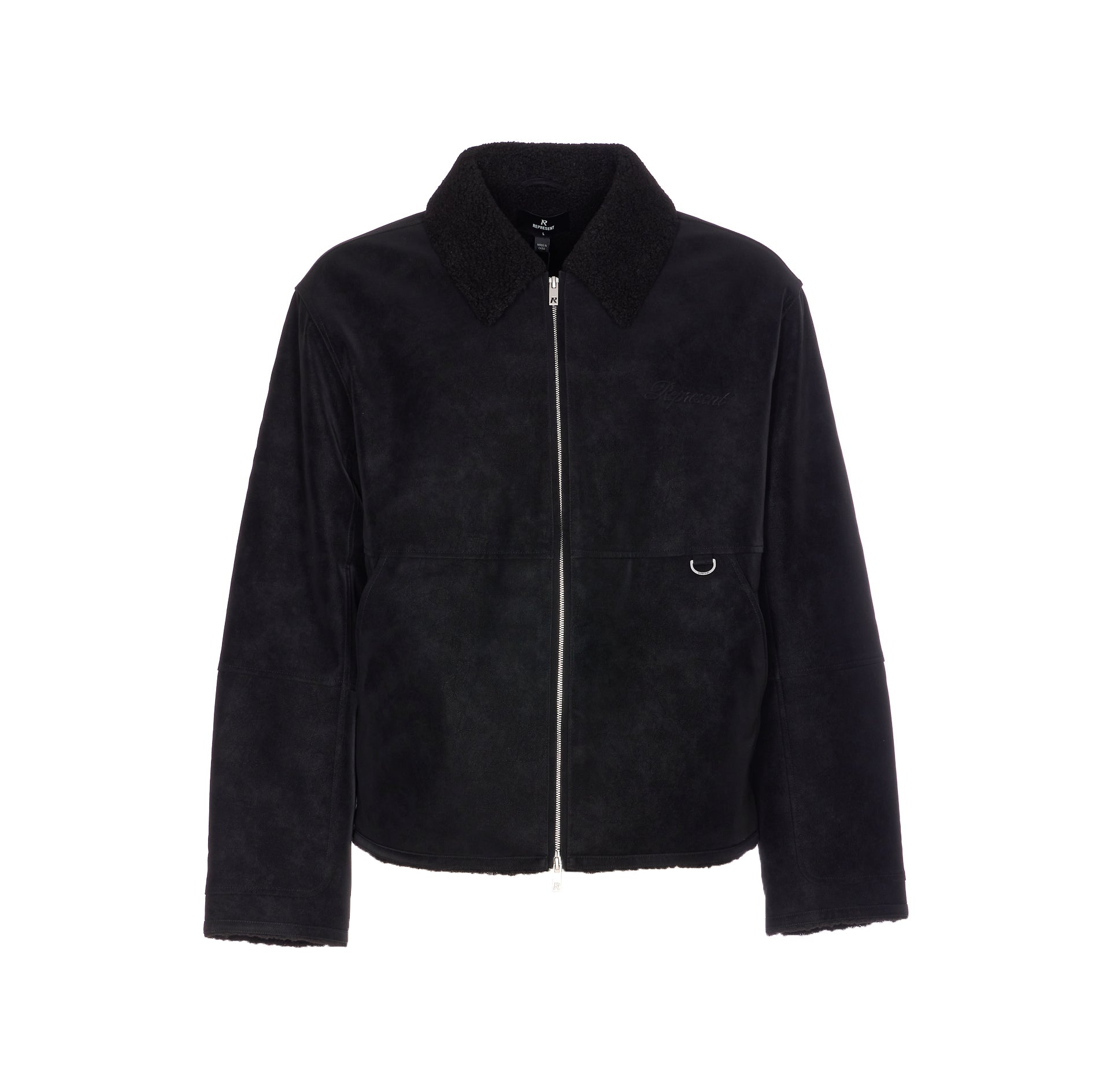Represent Jackets Black Polyurethane